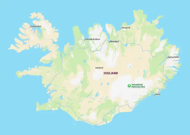 Trip route map